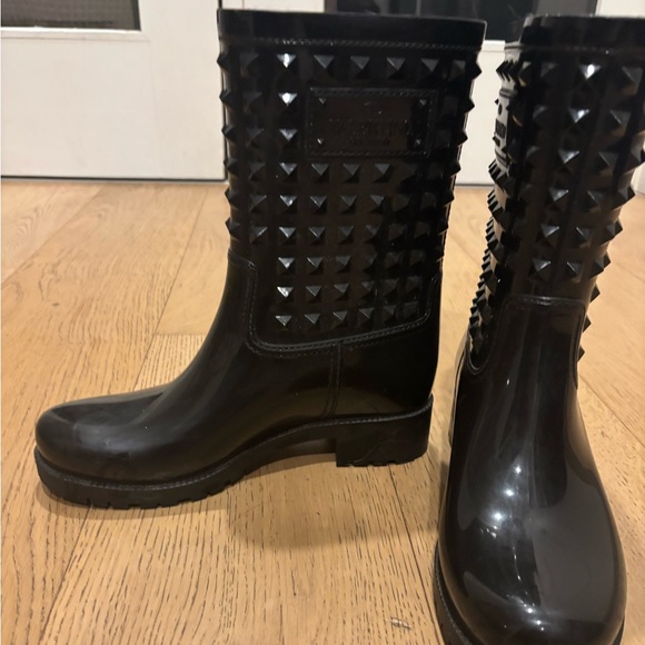 Authentic Valentino Rain Boots - Picture 4 of 5
